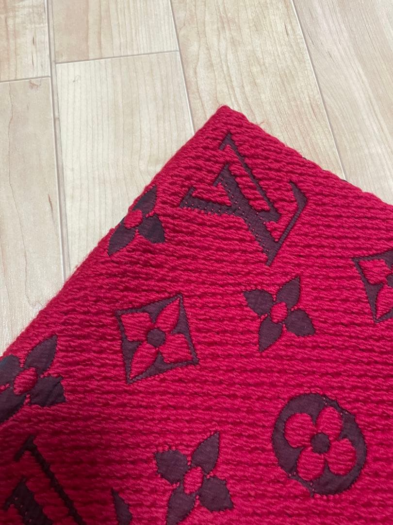 LOUIS VUITTON マフラー エシャルプ ロゴマニア