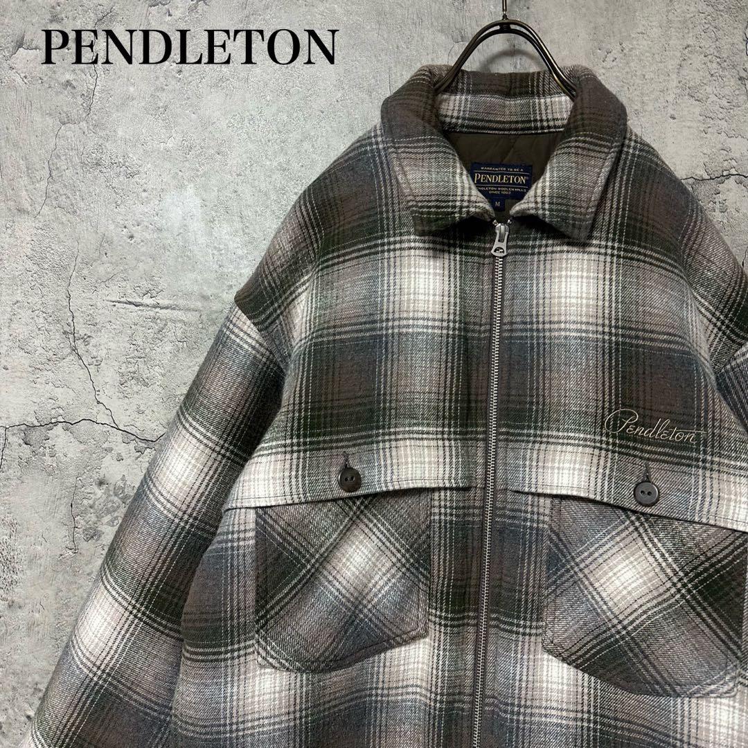 【超希少◎】PENDLETON　ロガーブルゾン　中綿　チェック　美品　完売モデル