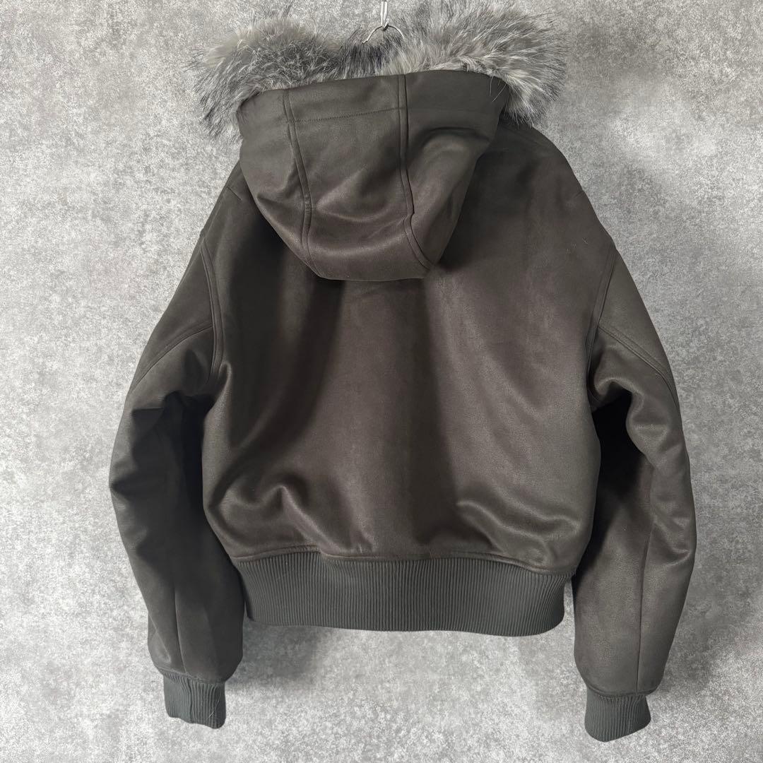 タコもも様ZARA ザラ　フェイクスエード キルティングジャケット　Y2K
