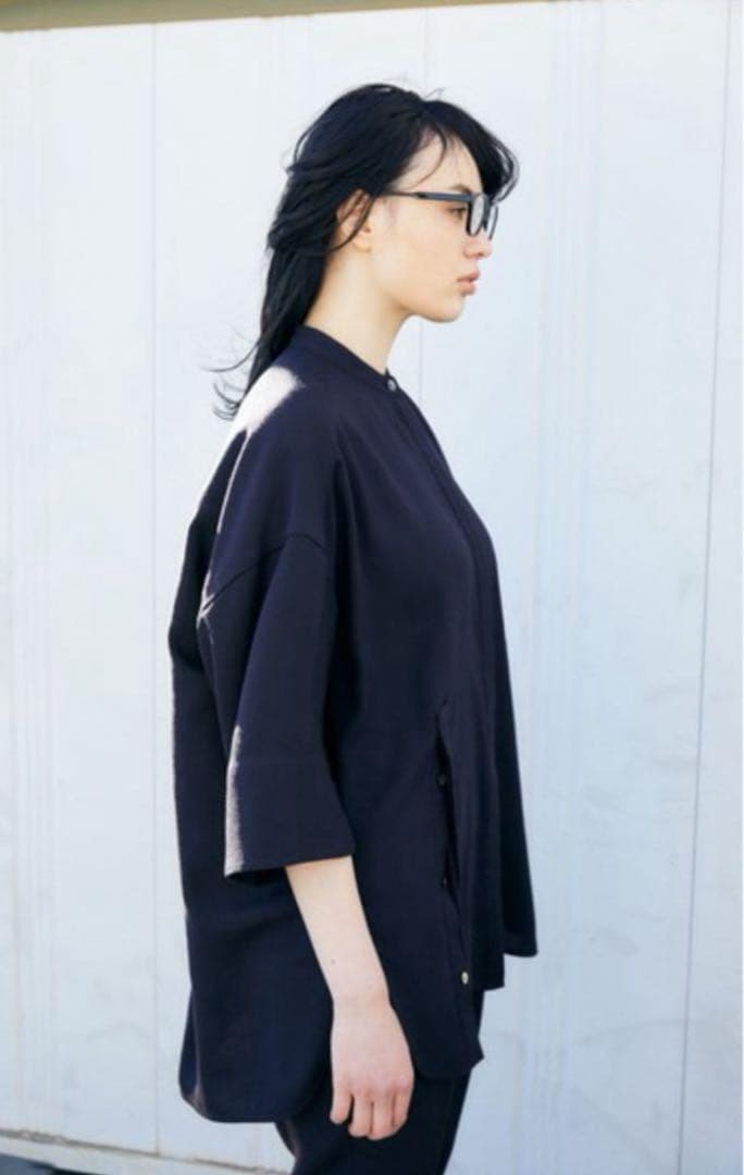 最終値下☆美品☆ ENFOLD リネンライク 2way オープンシャツ