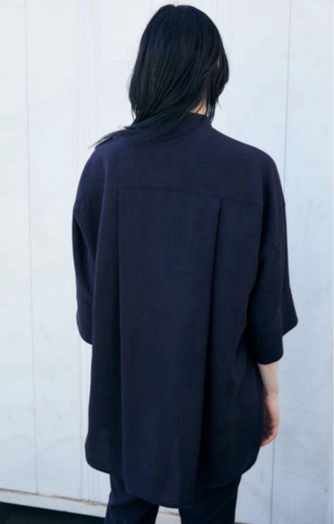 最終値下☆美品☆ ENFOLD リネンライク 2way オープンシャツ