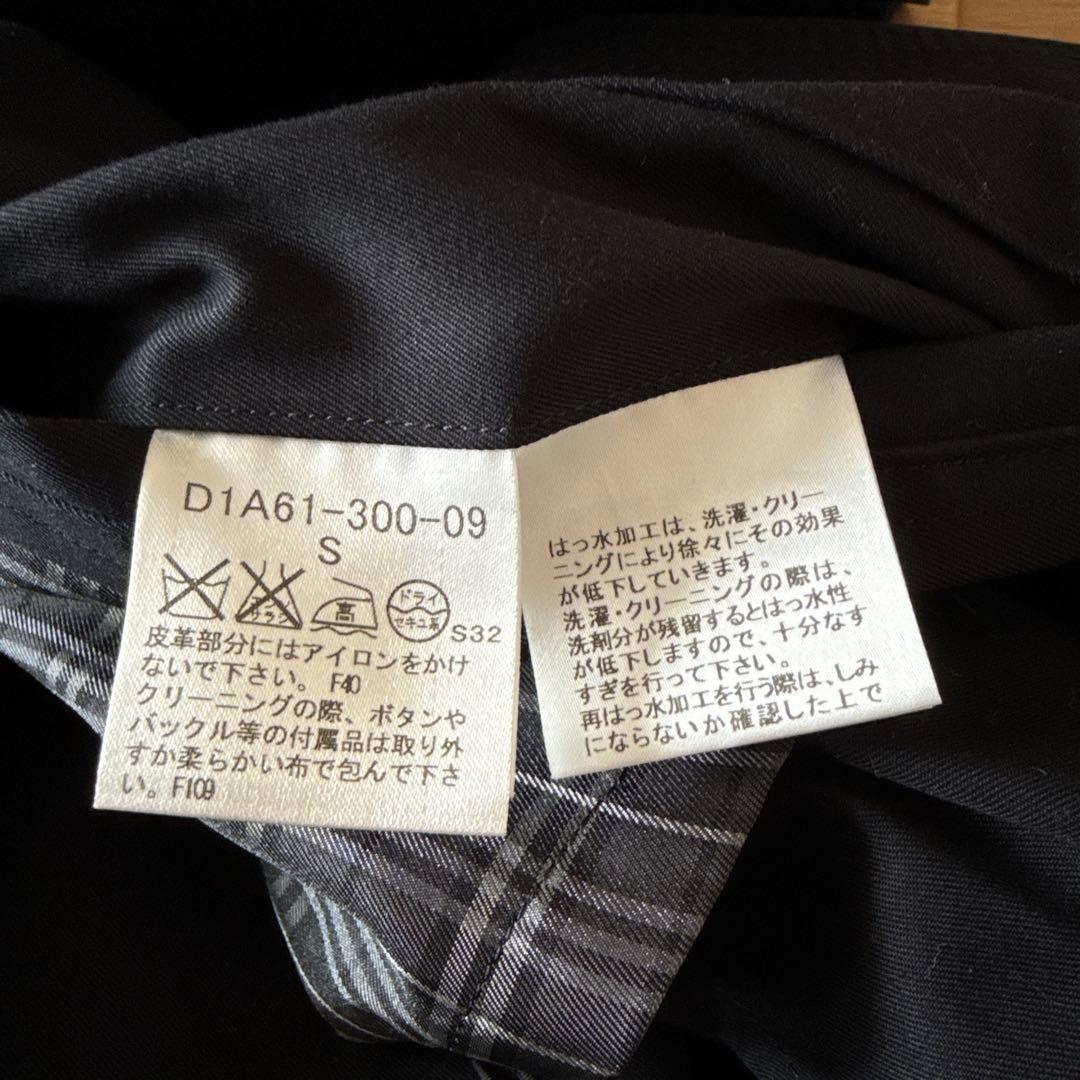 BURBERRY BLACK LABEL 黒色 トレンチコート Sサイズ