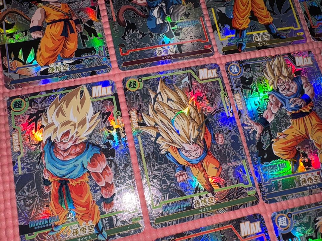 76枚　コミパラ①②③④セット　ドラゴンボール　キラカード