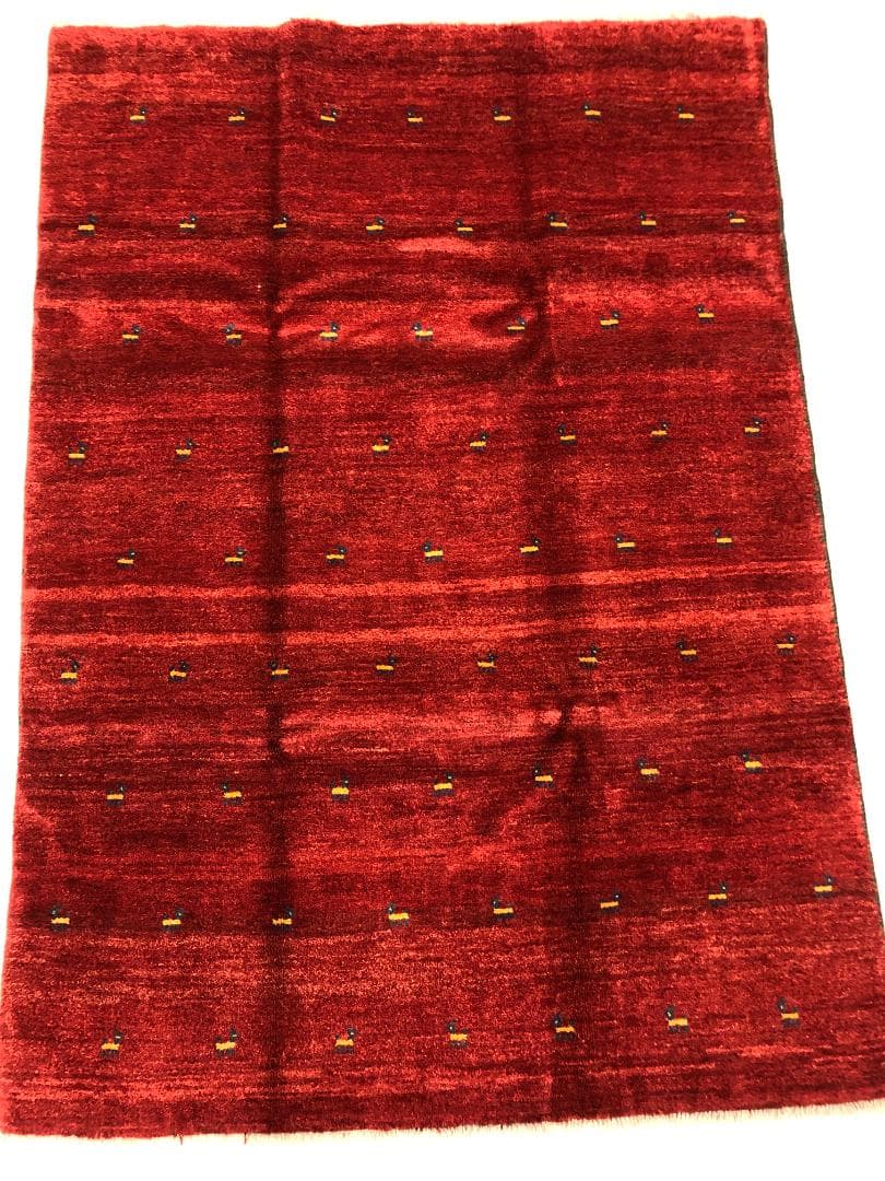 ギャベ イラン産 175×240 赤 K-29