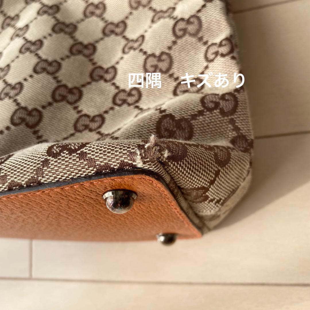 GUCCI GGキャンバストートバッグ