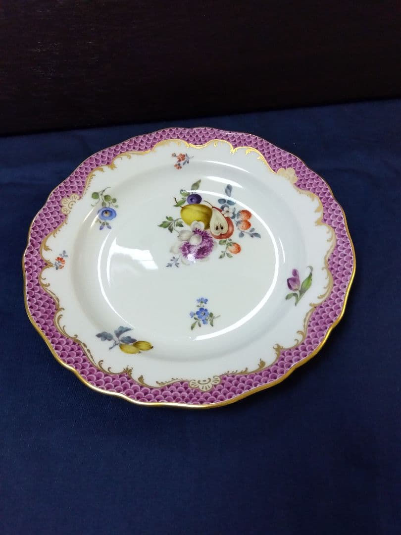 マイセン　プレート