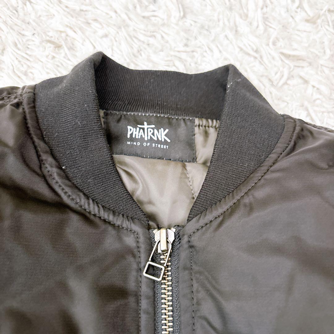 希少　PHATRNK ファットランク MA-1 ジャケット　ブラック　M