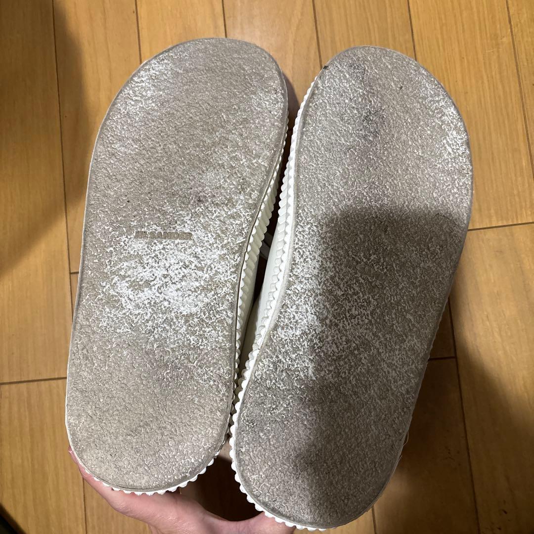 JIL SANDER プラットフォーム レザー スニーカー