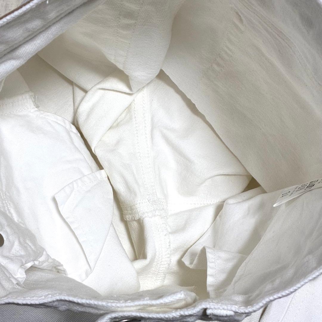 EVERYDY I LIKE. Loose Jeans ホワイト ワイドデニム