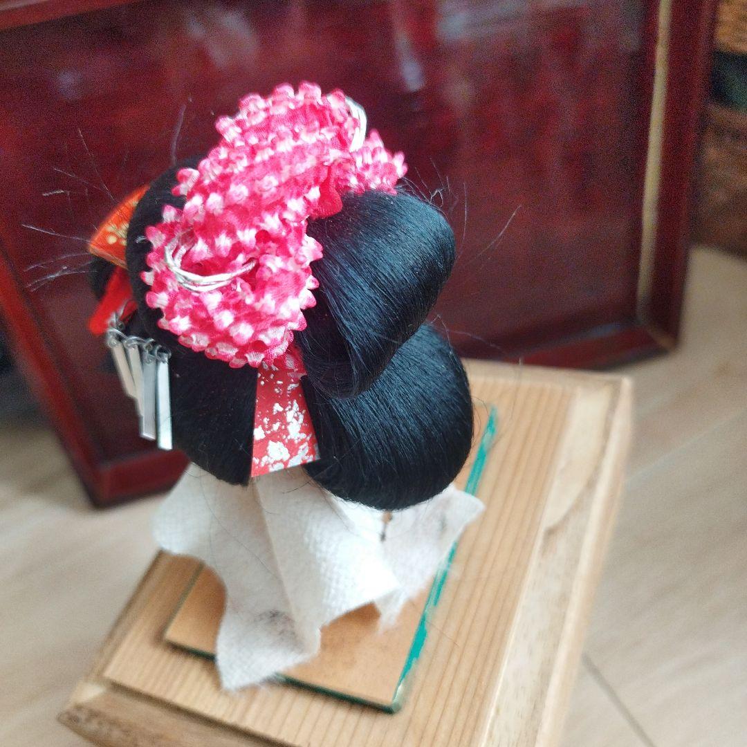 ミニ日本髪のカツラ（骨董品）