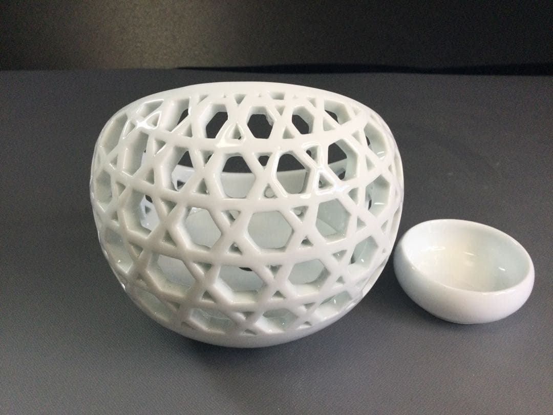 六ツ目透し向付　玉泉作　１０組セット収納箱付　個別販売可