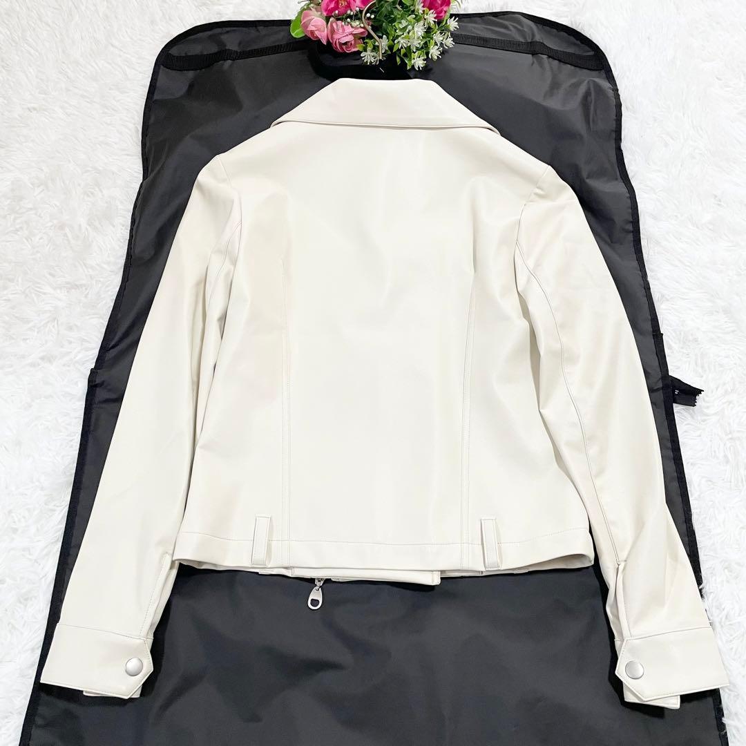 極美品　kay me ケイミー ストレッチライダース ジャケット　洗える　7