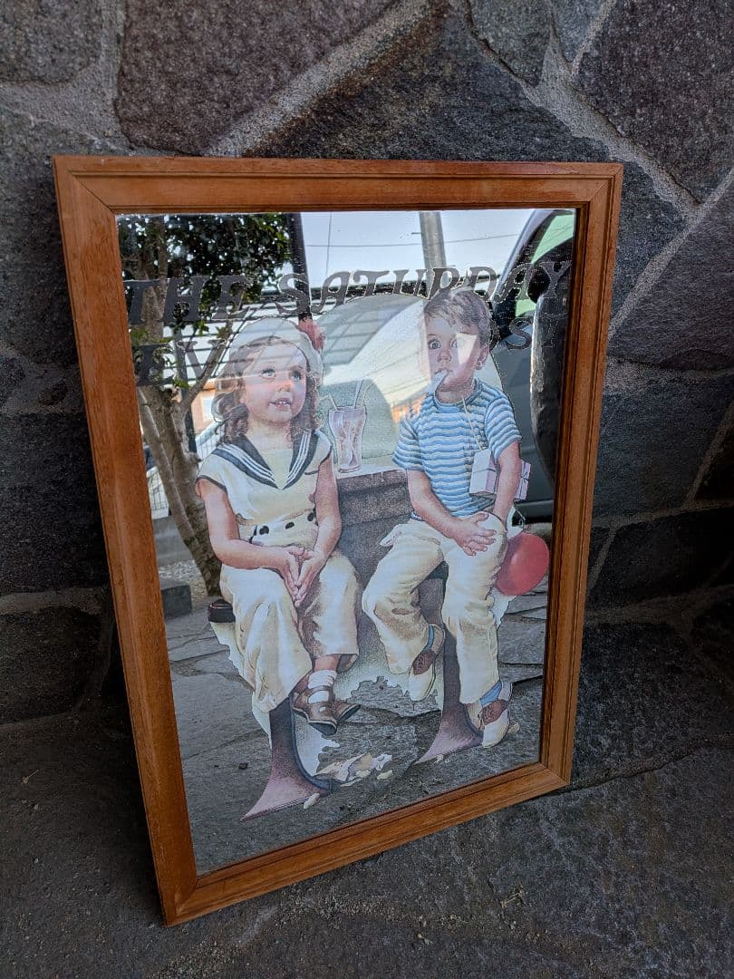 ビンテージパブミラー