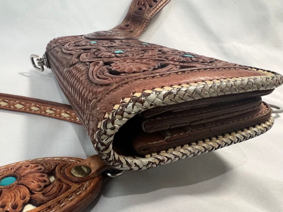 30万円以上 Kc's モンタナ　アルチザン　ライダースウォレットセット