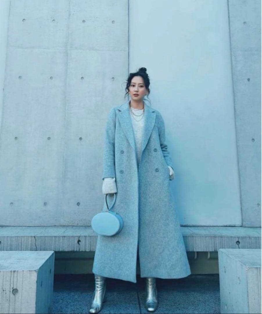 連休価格【ameri】UNDRESSED BACK FLARE COAT