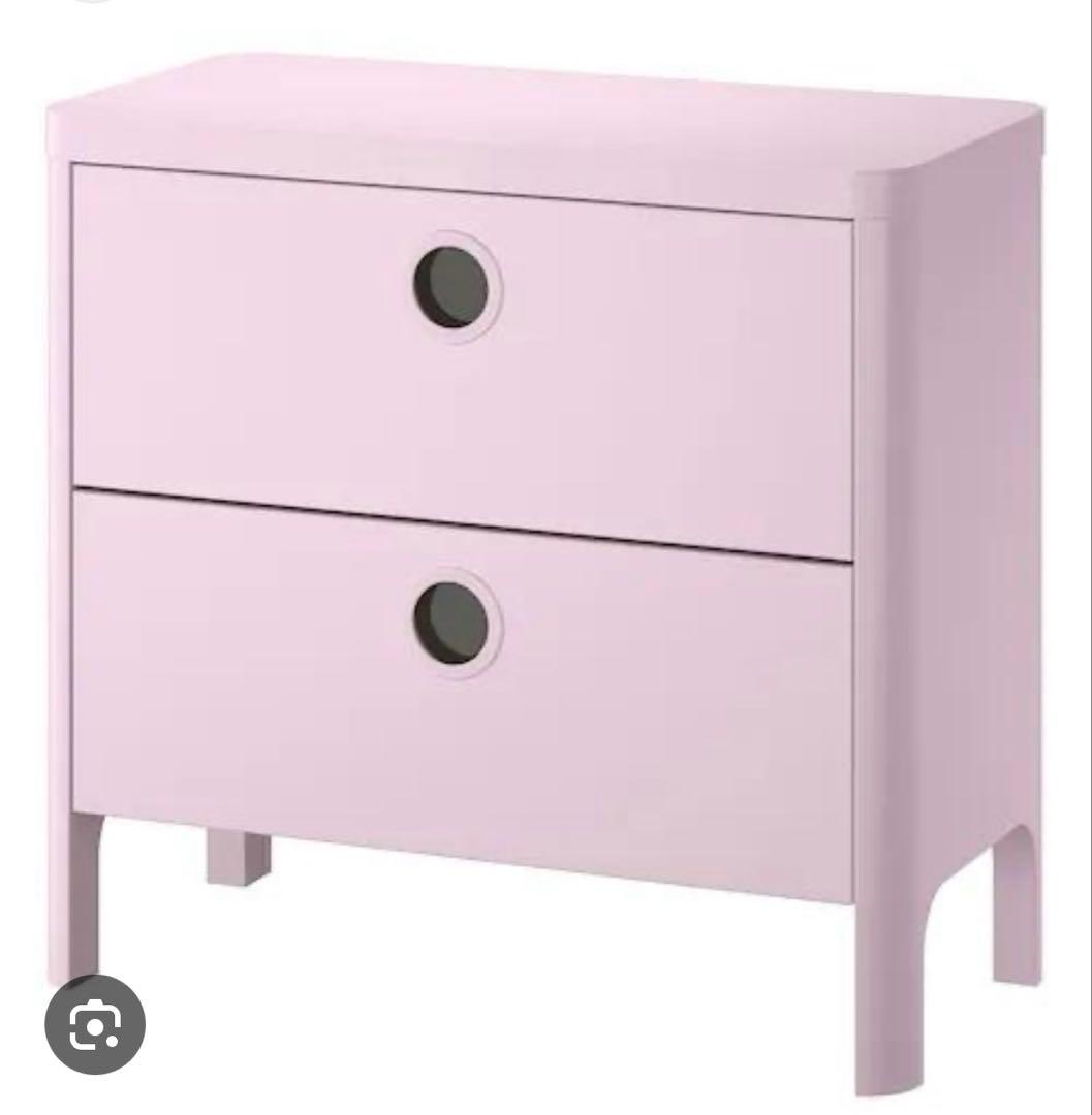 IKEA ピンク チェスト 子供部屋 姫系 可愛い レトロ
