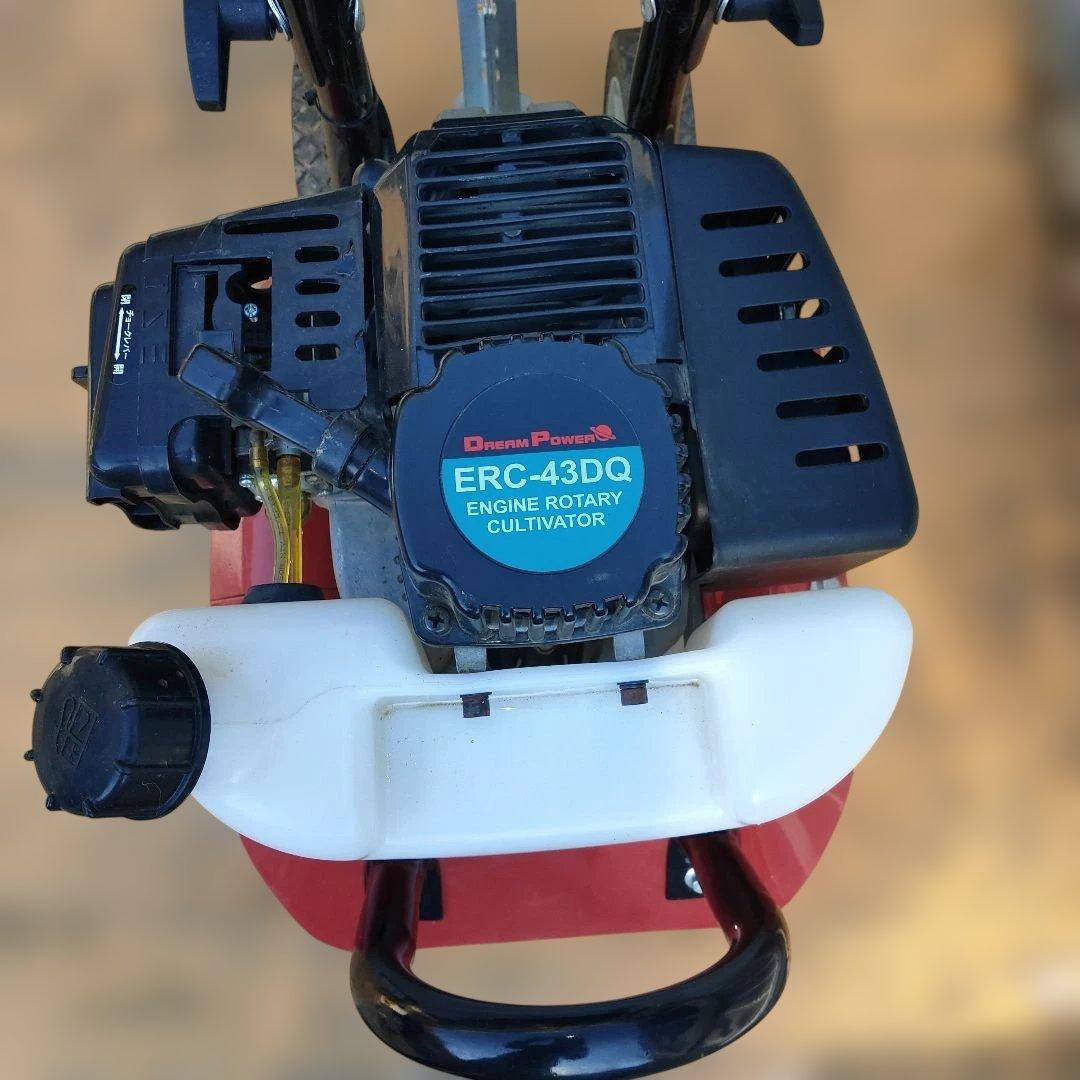 ナカトミERC-43DQ エンジン耕運機 ・熊本県内、無料配送