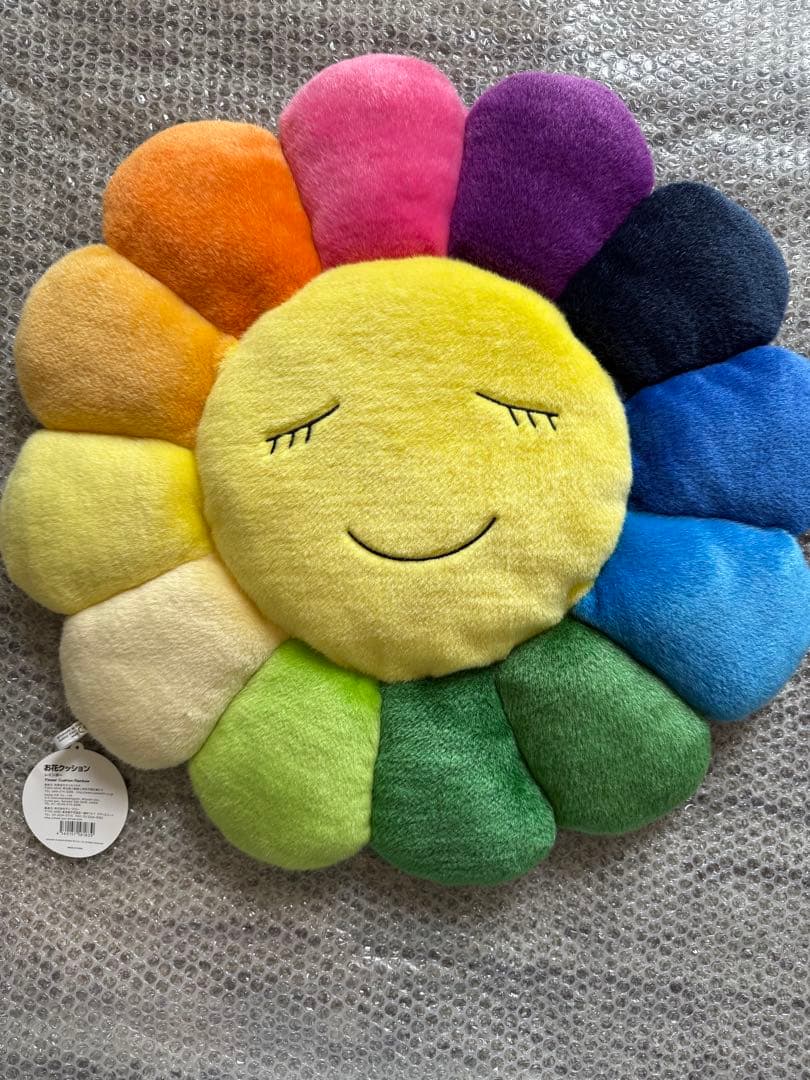 お花クッション　フラワークッション Kaikai Kiki 60センチ　村上隆