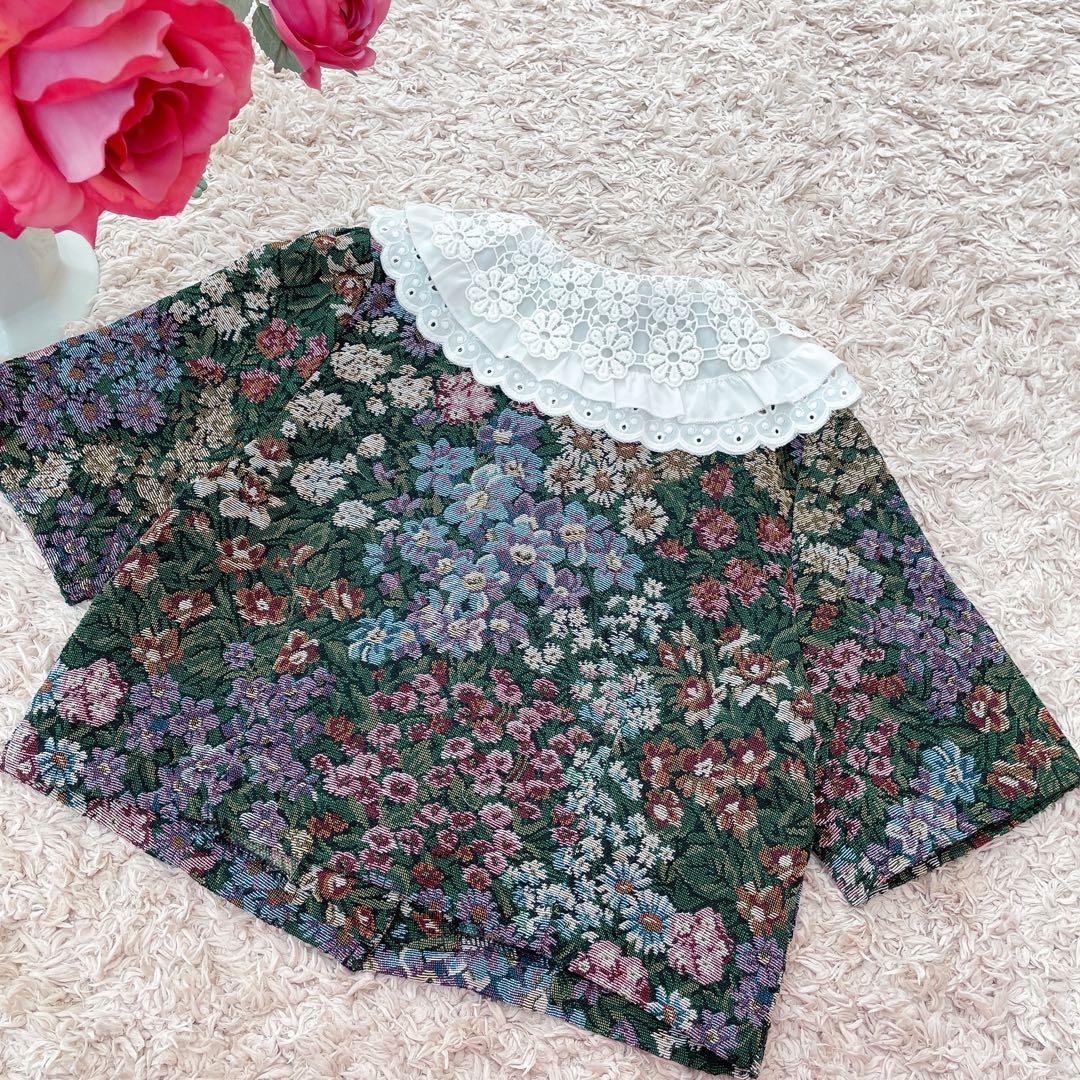 【極美品✨】sister jane ジャガードブラウス