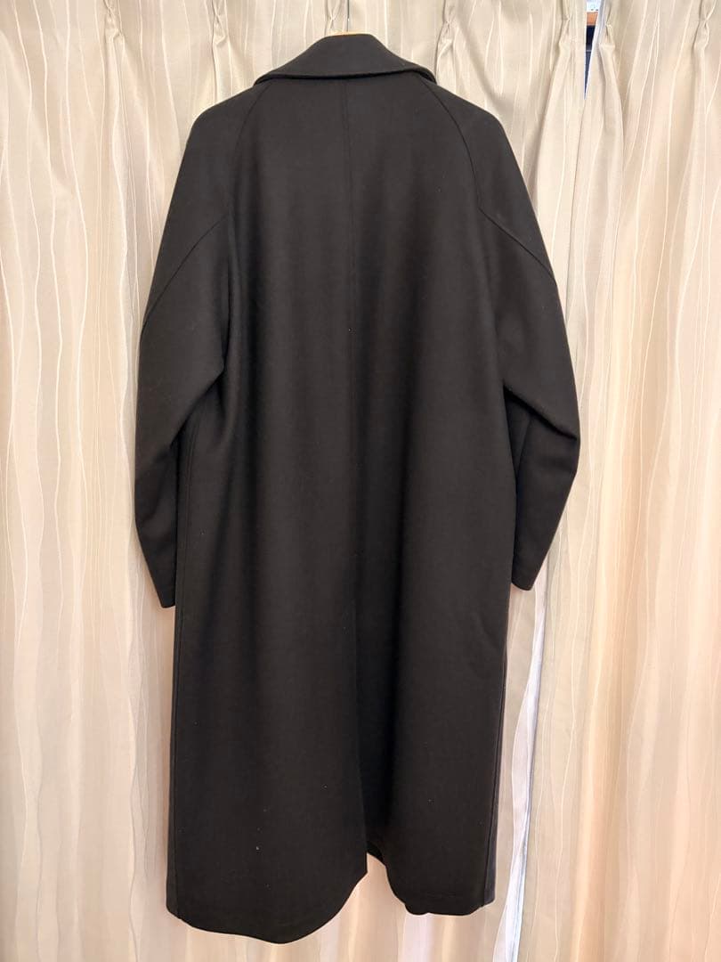 【メゾンスペシャル 】Super170sプライムオーバーメルトンバルマカンコート