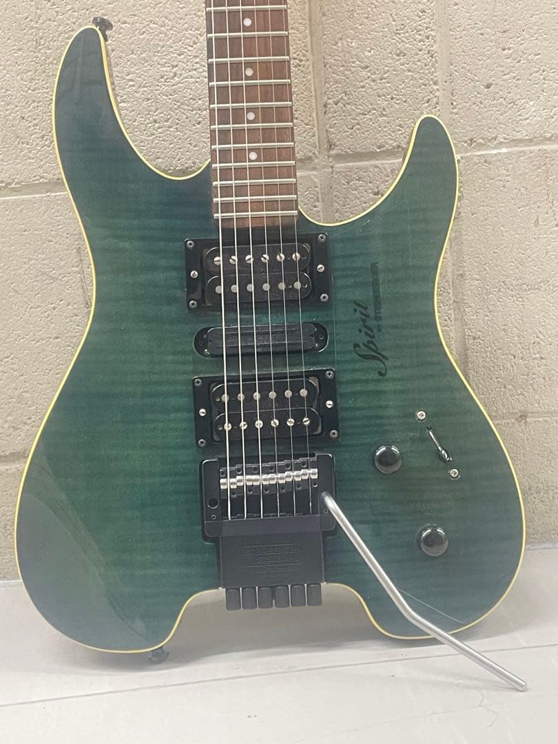 スタインバーガー　spirit フレイムメイプル グリーン