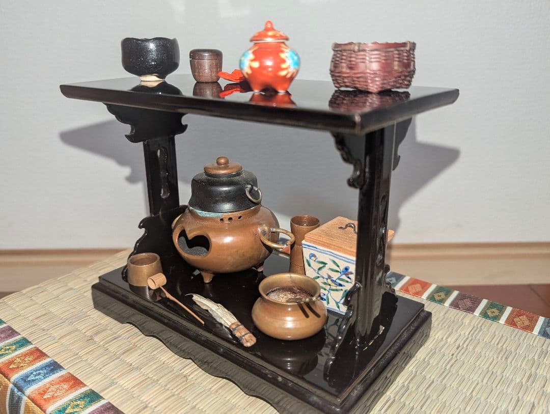 稀少！　古い雛道具　茶道具