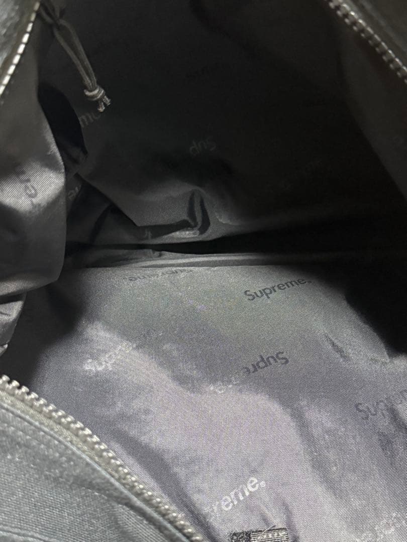 バッグ Supreme tote bag black 25ss