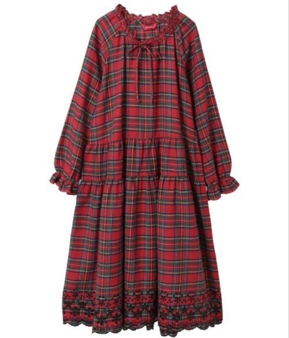 ピンクハウス　PINK HOUSE 2026 ハッピーセット　ワンピース　赤