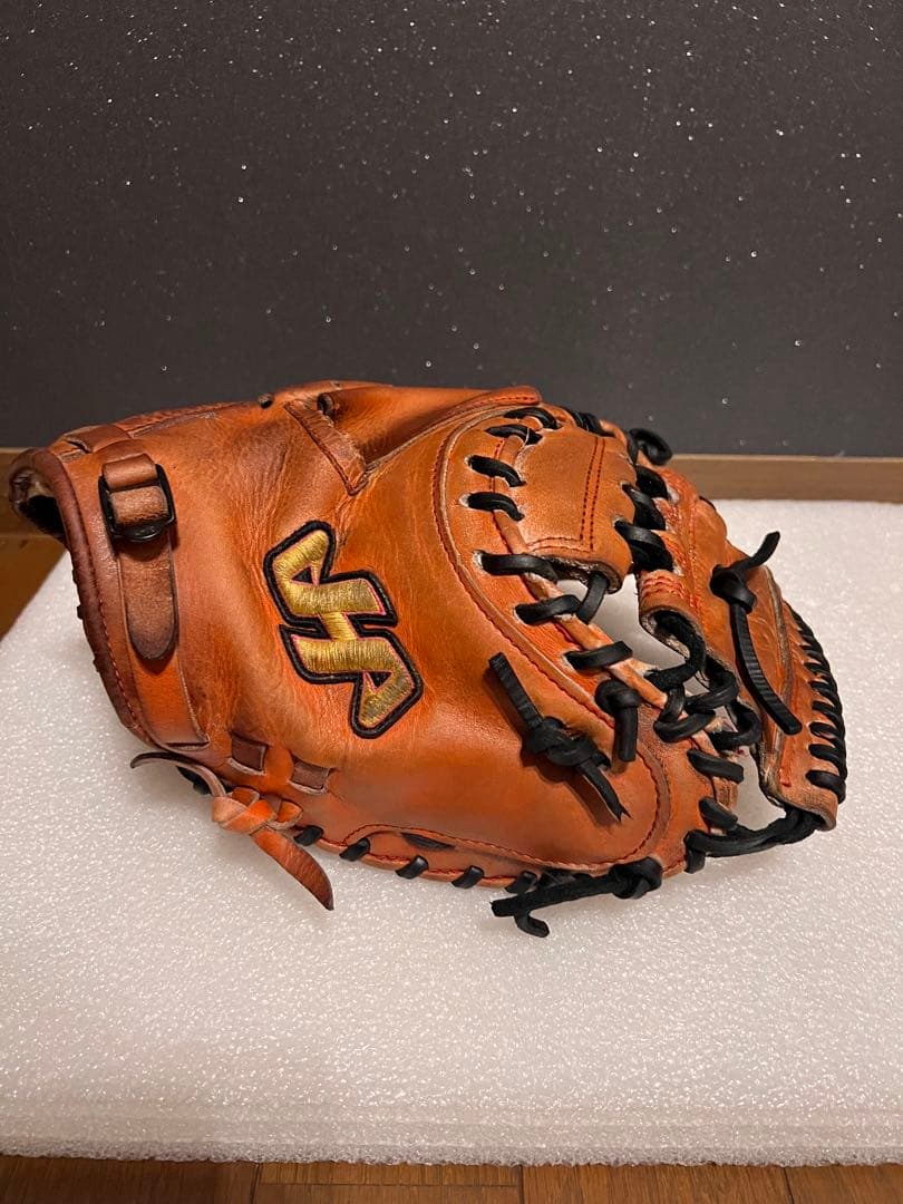 ★即戦力★ ハタケヤマ 一般硬式用 キャッチャーミット 人気 良型 状態◎