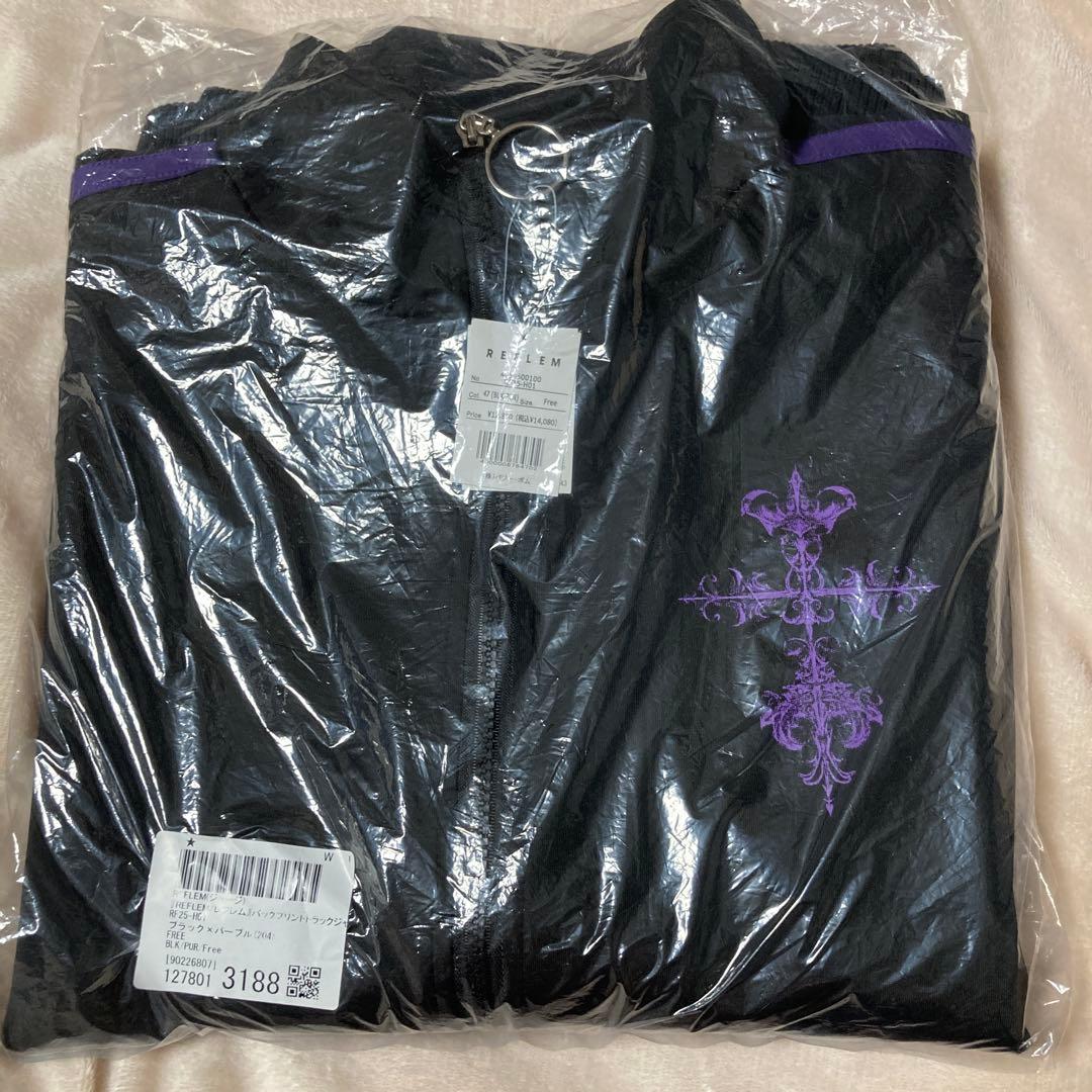 REFLEM【レフレム】サイドシャーリングトラックジャケット 長袖