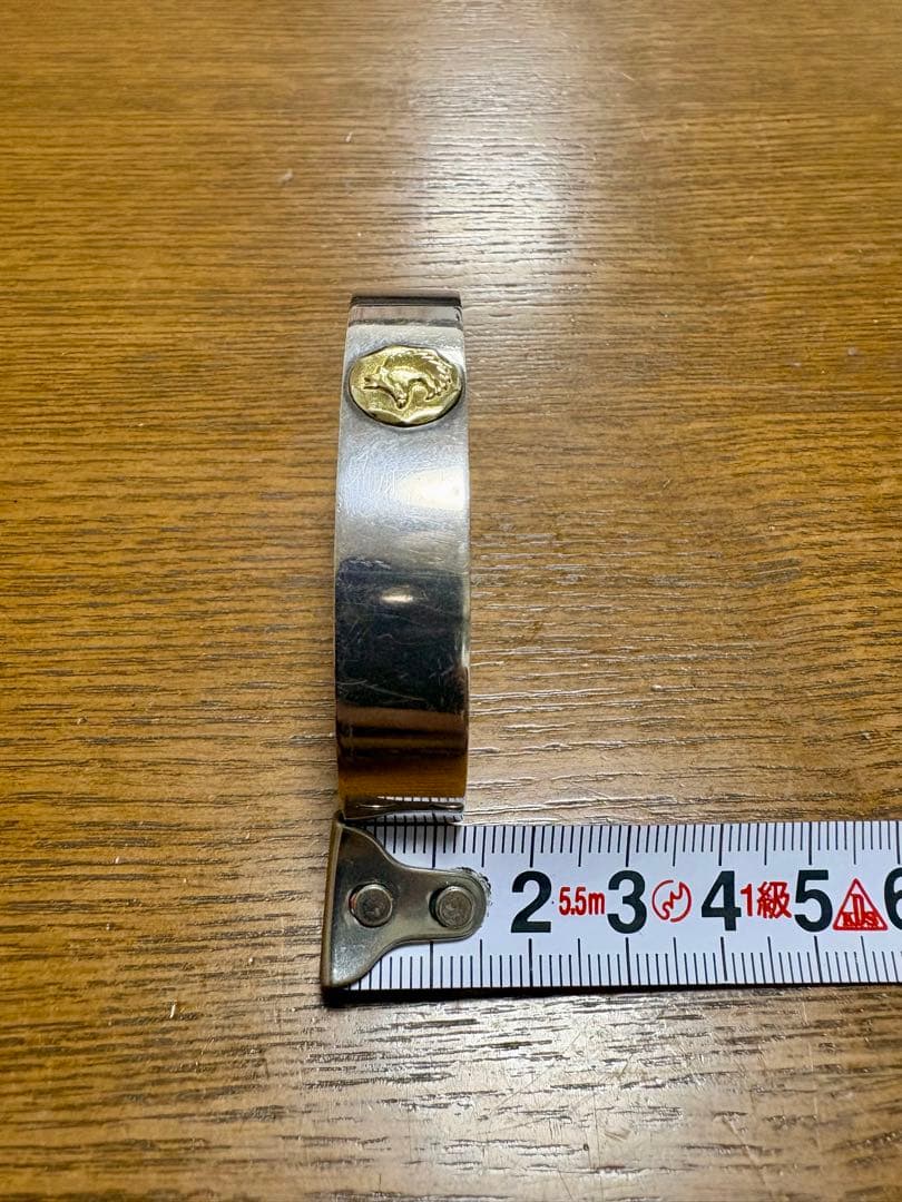 tady&king 平打ちバングルウルフ Sサイズ タディ キング K18