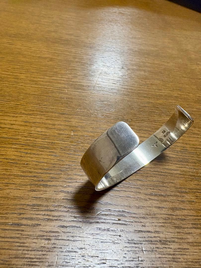 tady&king 平打ちバングルウルフ Sサイズ タディ キング K18