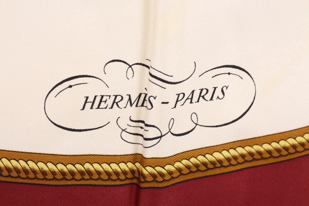 ◎Hermès エルメス スカーフ カレ90 乗馬 シルク 大判
