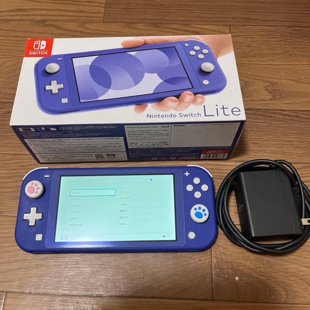 Switch Nintendo Lite ブルー 本体