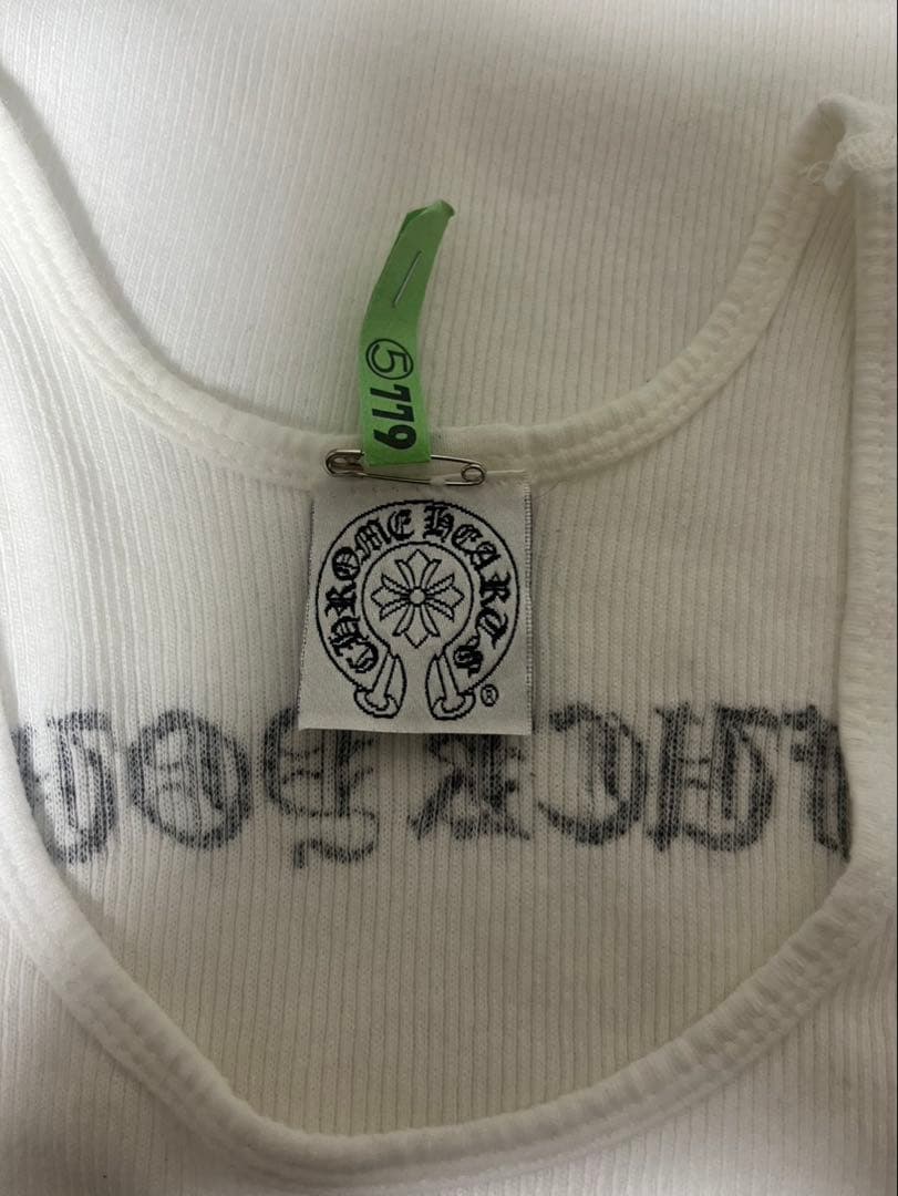 Chrome Hearts ホワイトタンクトップ