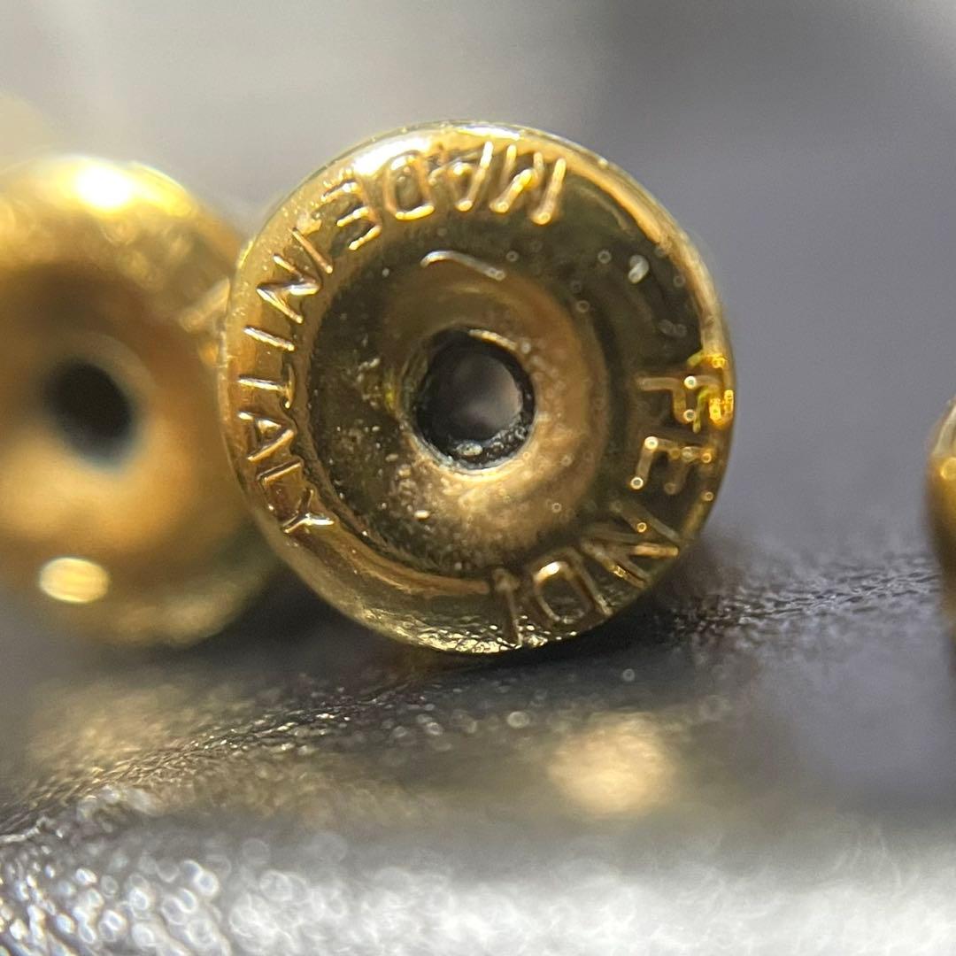 FENDI ピアス ゴールドGP 両耳