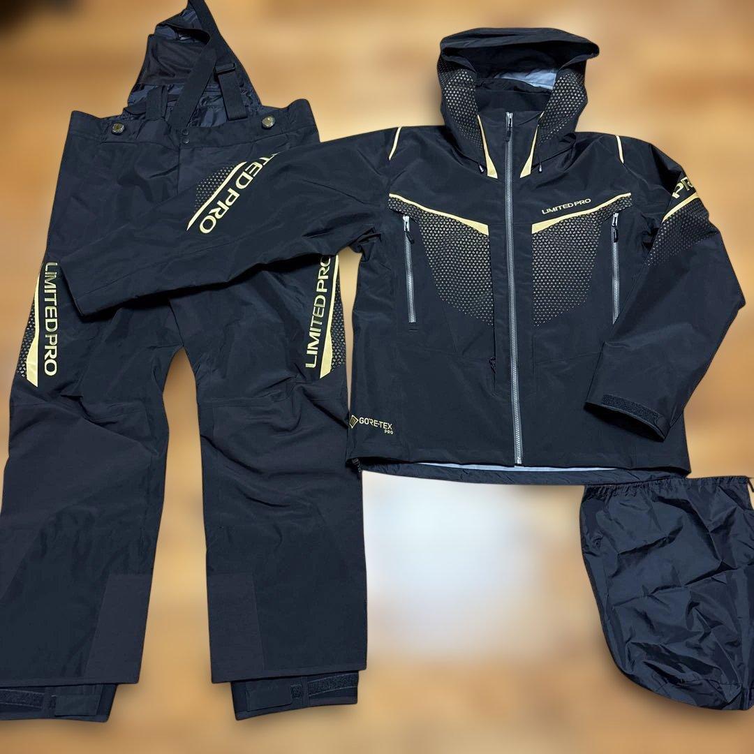 美品　シマノ 最高峰レインスーツRA-140X リミテッドプロ ゴアテックス