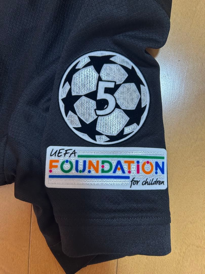 正規品　値下げ交渉是非　ガビ　CL バルセロナ24-25 アウェイユニ125周年