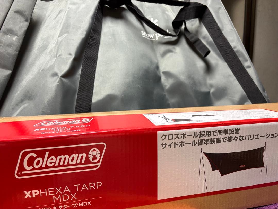 新品未使用品　#コールマン　#タープ　#キャンプ道具