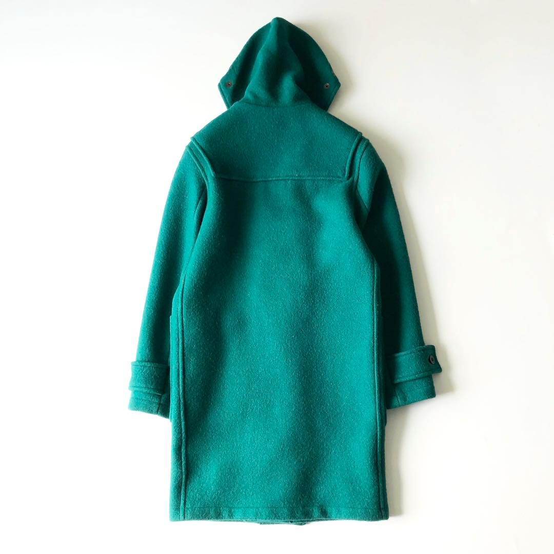 2965y美品　グローバーオール　ダッフルコート　緑　モンティ