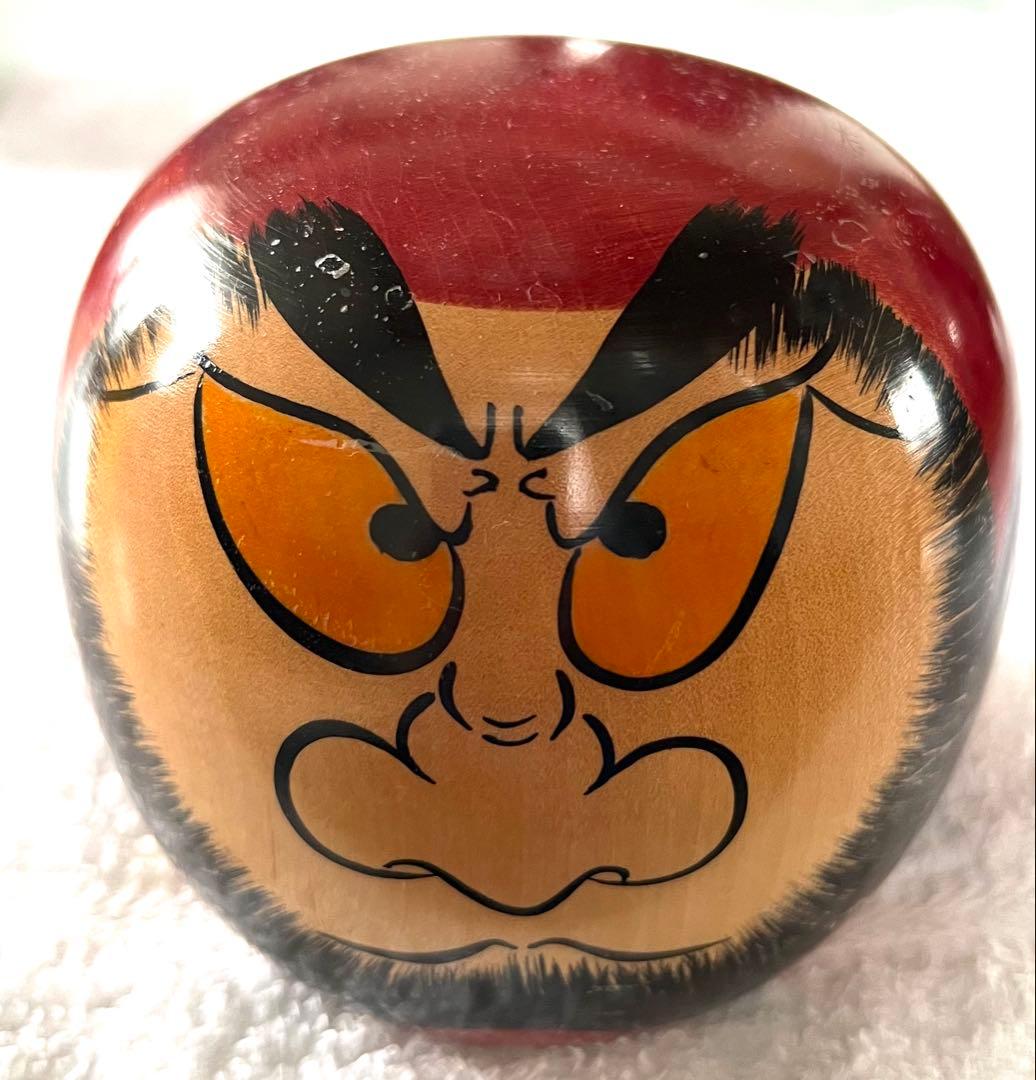 手作り　達磨十聚　ガラスケース付き