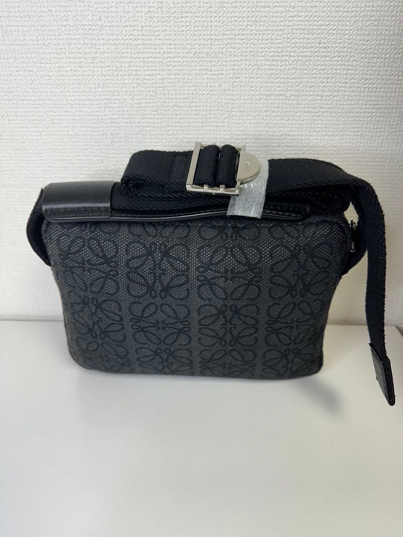 LOEWE ロエベ ミリタリー メッセンジャーバッグ リペア済み24/8