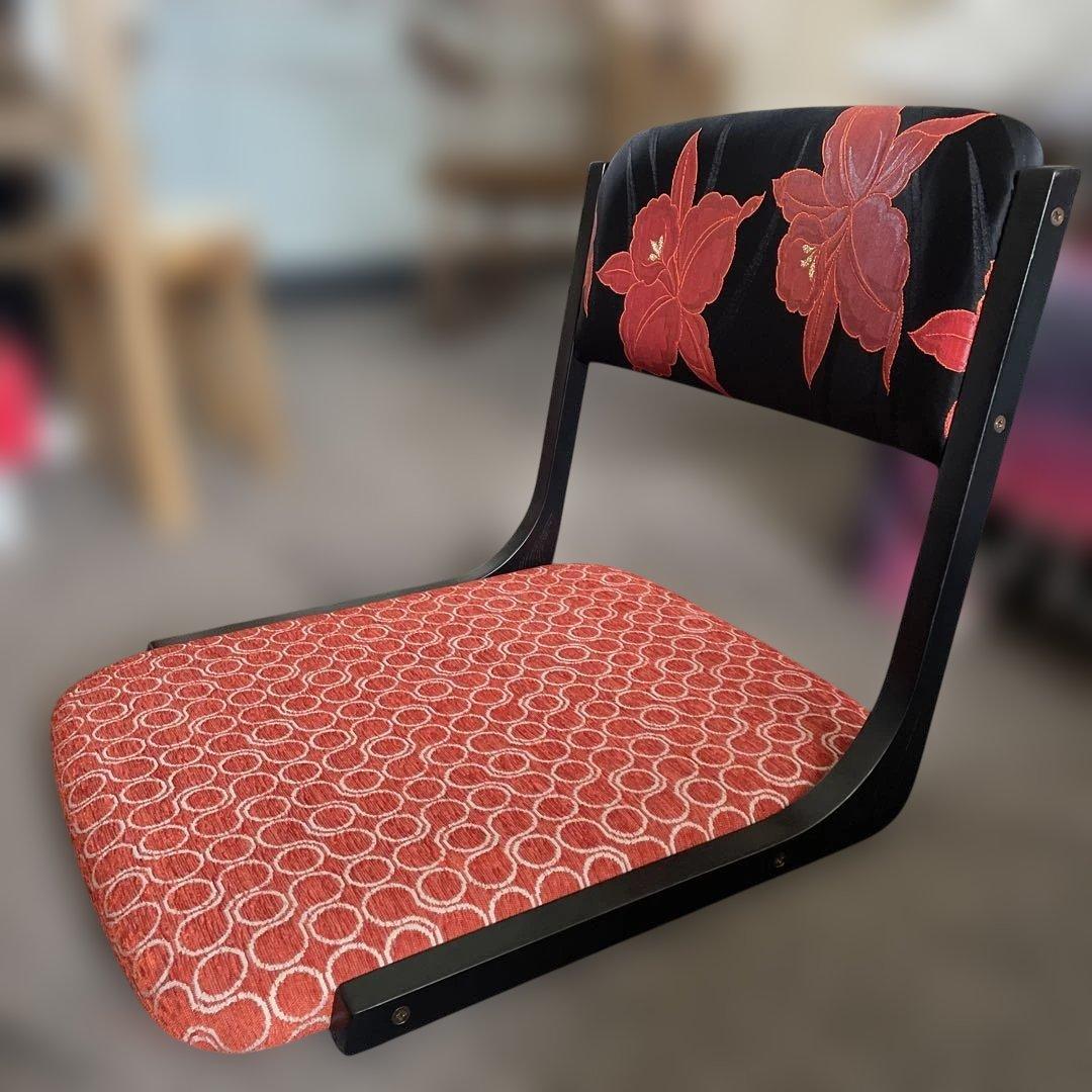 座椅子、リメイク、着物帯