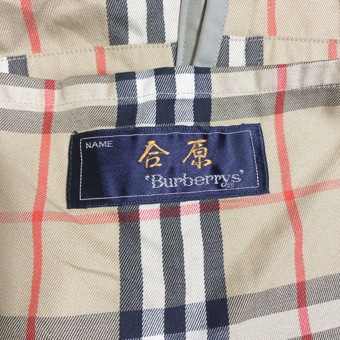 【良品】✨Burberrys Vintageステンカラーコートノバチェック　M