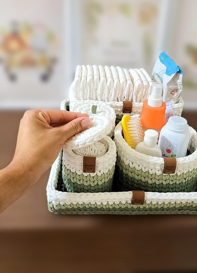 ハンドメイド かぎ針編み ベビー キット 5点セット