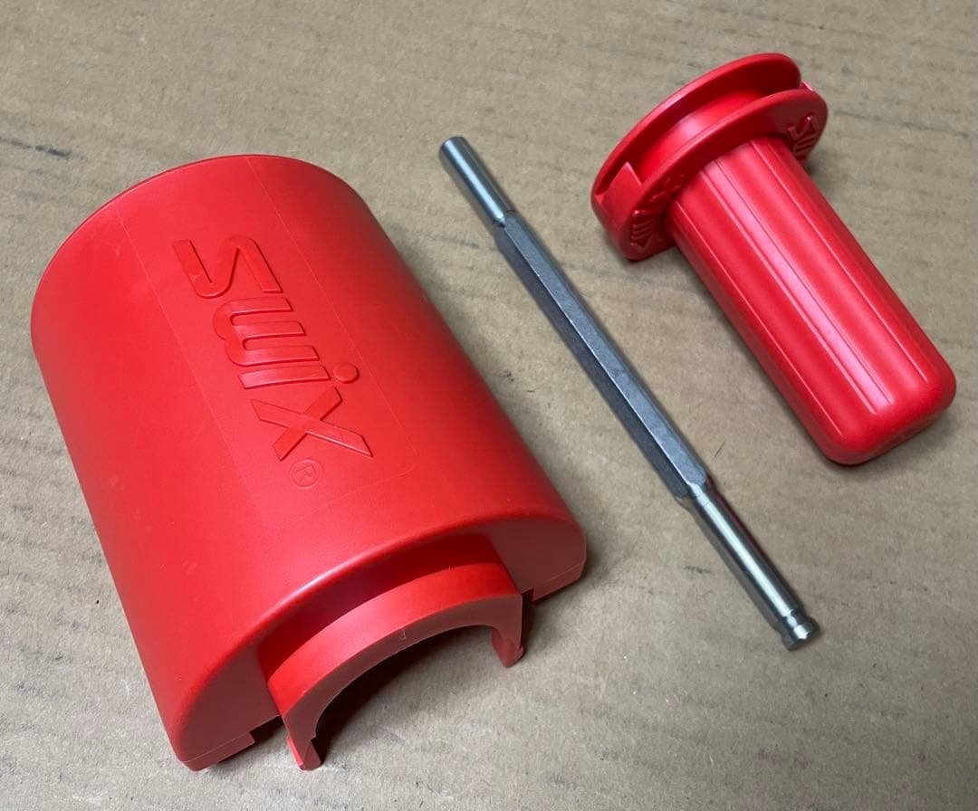 SWIX　ロトブラシハンドル3点セット 100mm　holmenkol toko