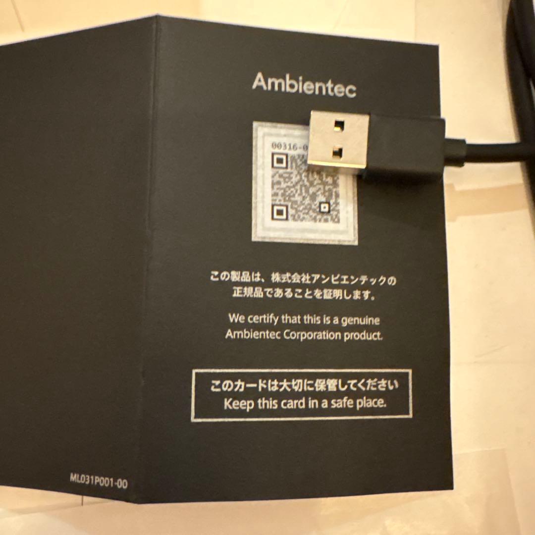 【正規品】美品 AmbientecアンビエンテックCachalot カシャロ