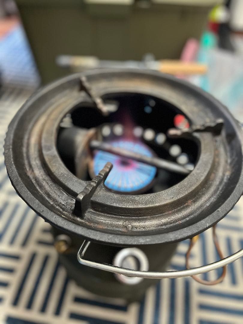 オムニバーナー 【SI-57】（艶消しオリーブ）ホヤ付き　収納ケース付き