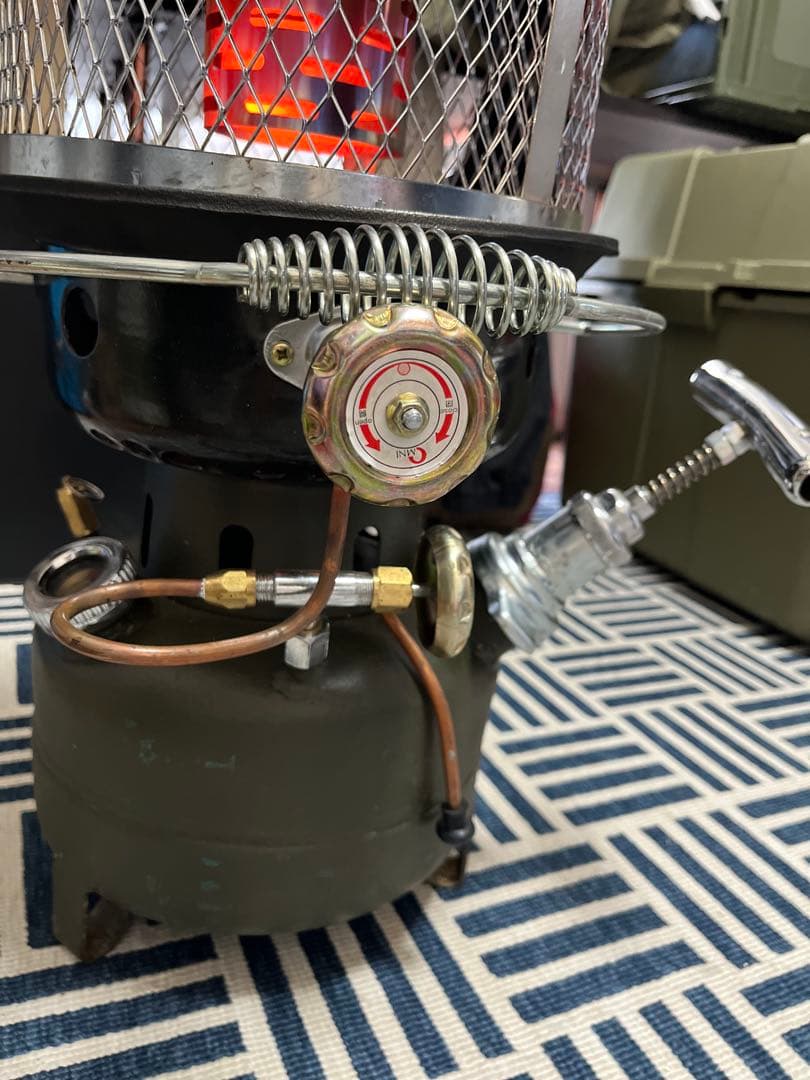 オムニバーナー 【SI-57】（艶消しオリーブ）ホヤ付き　収納ケース付き