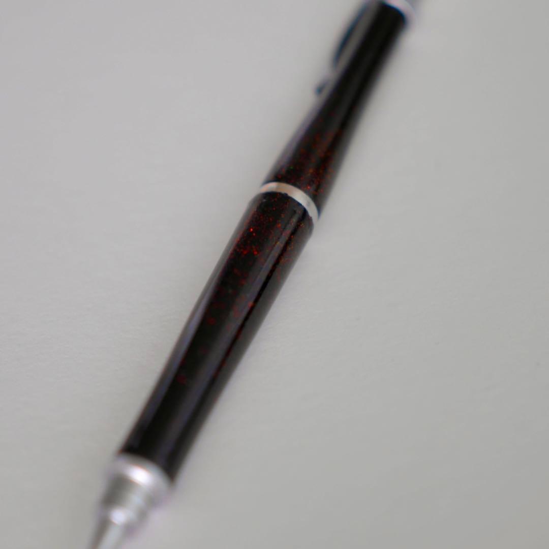 ブンブン　螺鈿ペン　 S20 PILOT 京都オパール+ストライプ